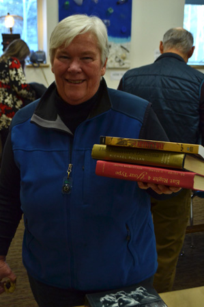 Jonee with books